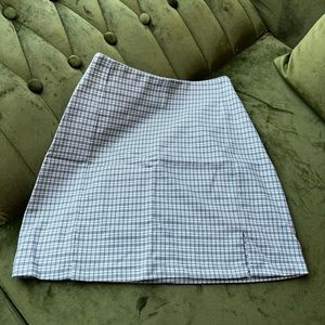 Brady Melville Green Plaid Cara Skirt